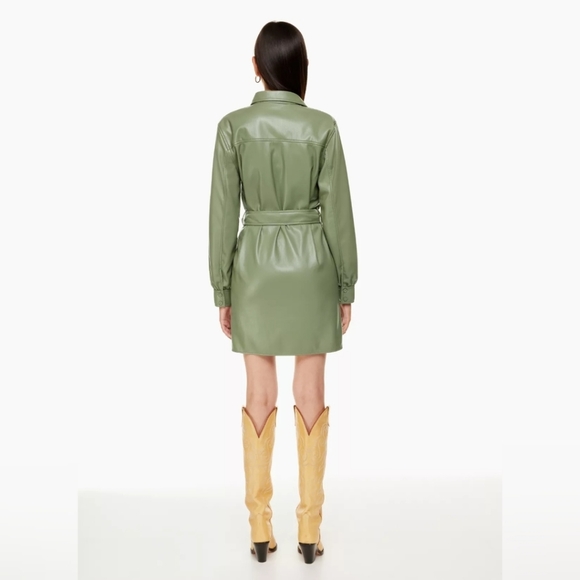Aritzia Green Mini Dress - Picture 5 of 12